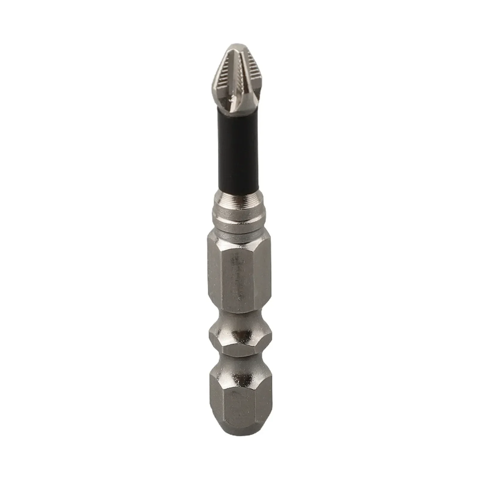 1pc Cross Magnetic Screwdriver Bit Magnetic Batch Head-= Alloy =Steel Anti-Slip Long Drill Bits PH2 Screw Driver Hand Tool