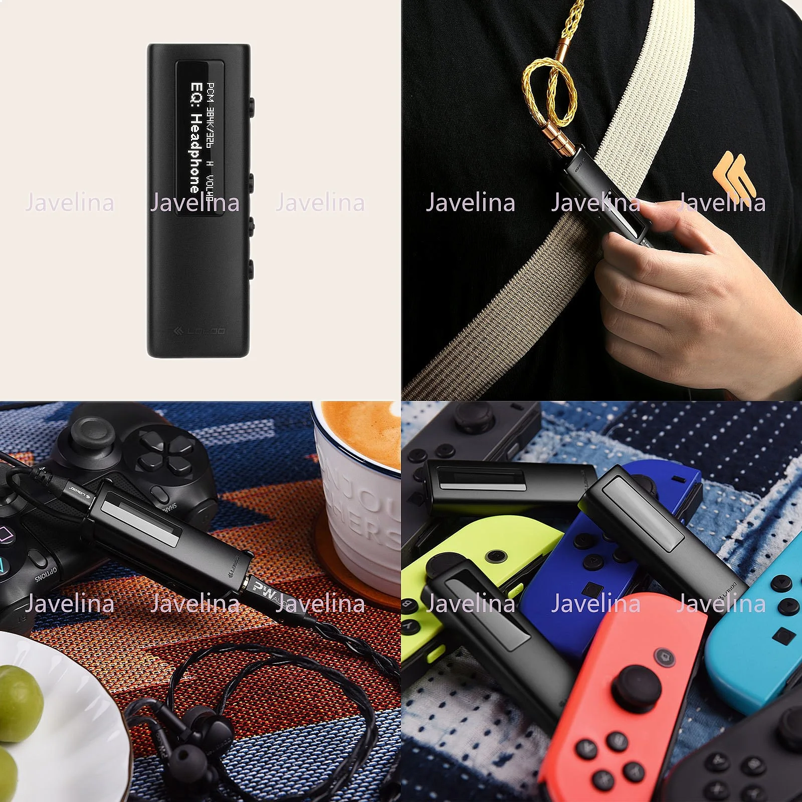 LOTOO PAW S2 USB DAC Headphone Amplifier HiFi Type-C to 3.5mm Portable Audio Adapter