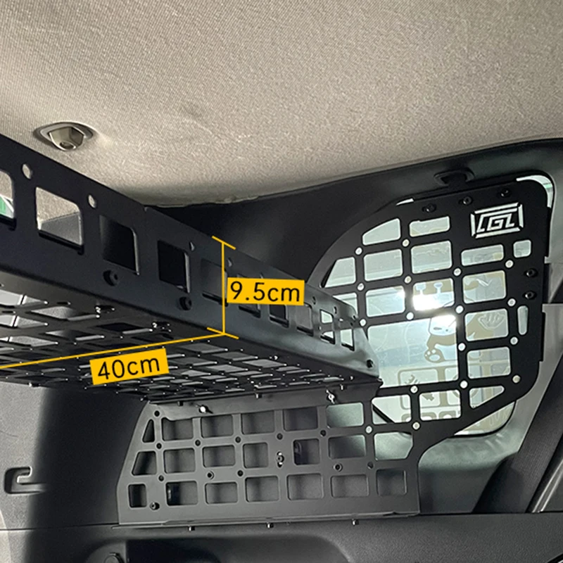 For Nissan Rogue X-Trail T31 2008-2013 Rear Boot Trunk Modular Cargo Rack Shelf Storage Hanging Board Molle Panel