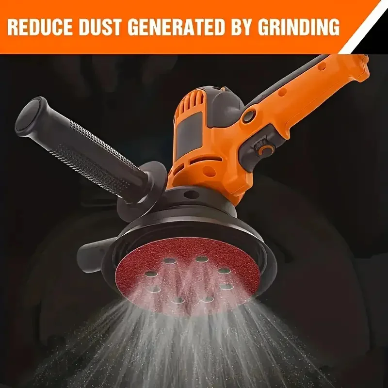 5/10/50/100pcs 5inch 8-Holes Hook & Loop Sanding Discs - 40-1000 Grits - Perfect For Random Orbital Sanders!