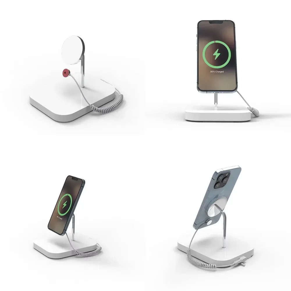Universal Magnetic Theft Security Mobile Cell Phone Display Holder Stand with Alarm for Retail Shop