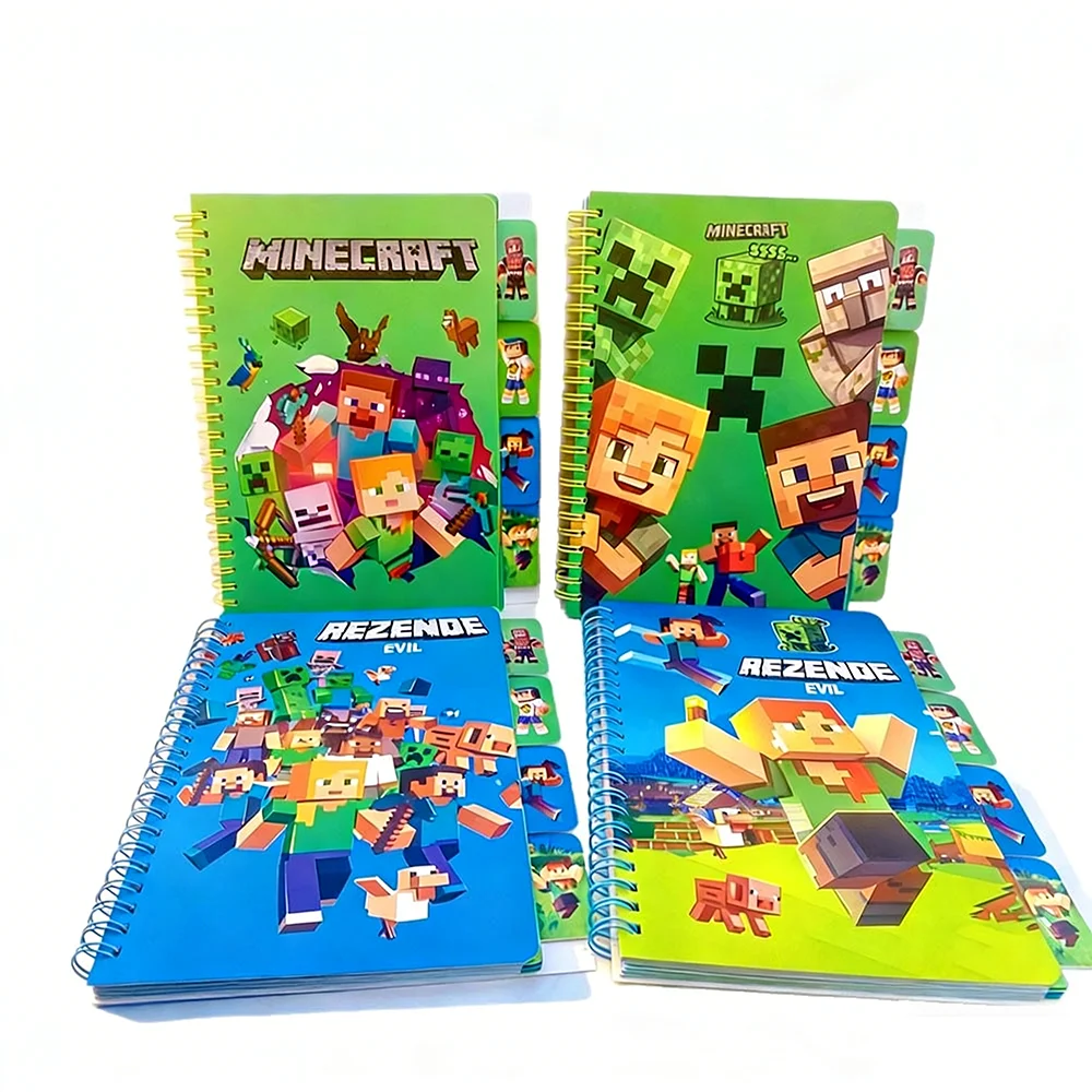 Cartoon Game Theme A5 Notebook for School Students Stationery Supplies Back To School Kids Gifts 20*14cm