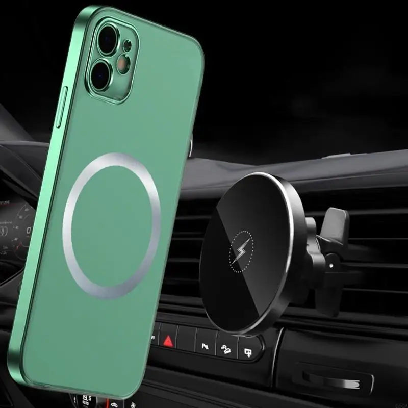 

G5GA Power Adapter for HuaweiMate40 Durable Rotatable Phone Charging Holder Car Mounted Stand