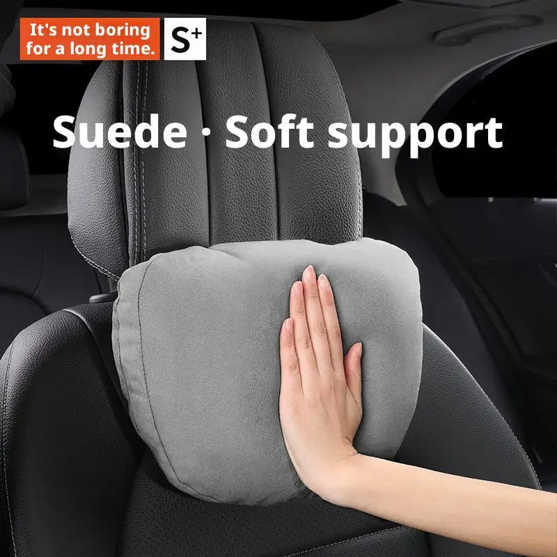 

Universal Car Headrest Applicable To Most Vehicle Models Backrest Headrest Waist Support Pillow, Neck Pillow, Q3Z8