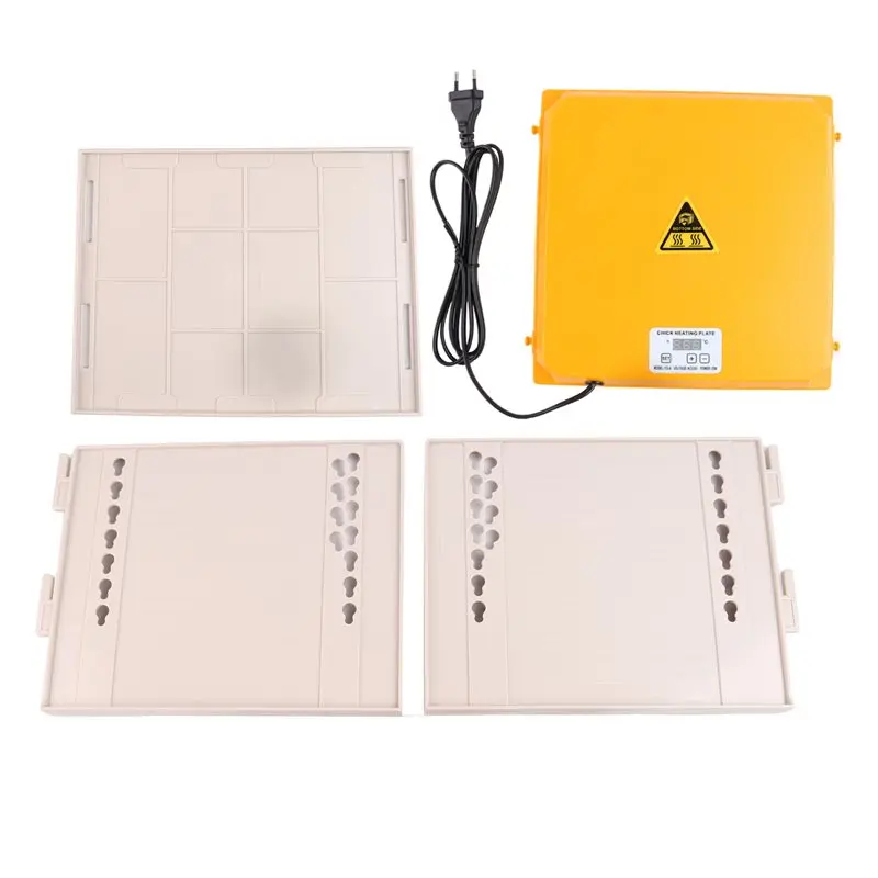 J1UL1N Chick Brooder Heating Plate Chicken Brooder Heater With Adjustable Height And Angle, Digital Temperature Control