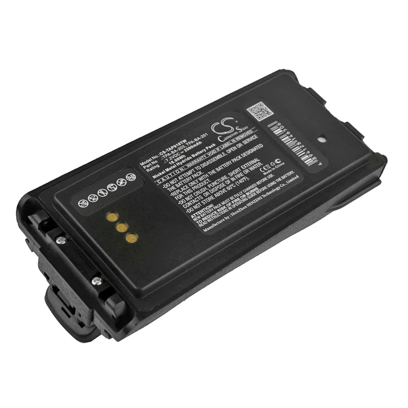 

Cameron Sino 2500mAh Two-Way Radio Battery TPA-BA-201, TPA-BA-203, TPA-BA-206 for Tait TP9100, TP9135, TP9140, TP9155, TP9160