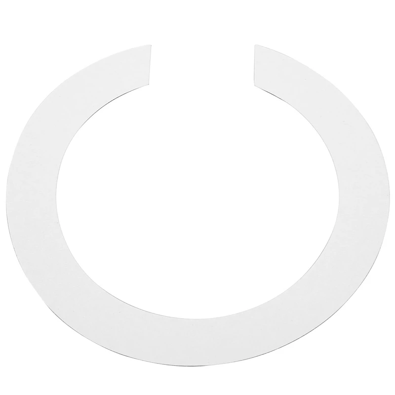 3X ملصق لاصق وردي بفتحة صوت لأجزاء الجيتار الصوتي الكلاسيكي أسود + فضي