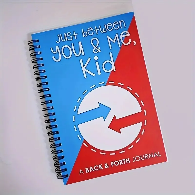 Interactive Parent-Child Back and Forth Journal - Just Between You & Me, Kid - Creative Bonding Activity Notebook for Meaning