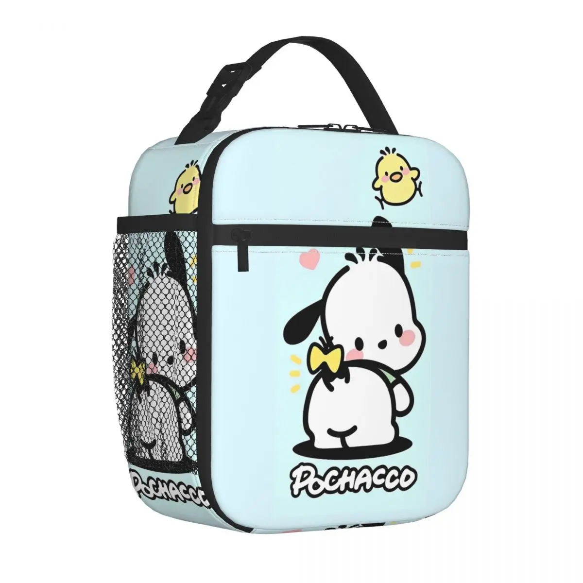 Borsa termica per borsa termica per il pranzo con Pochacco carino Contenitore per il pranzo Tote Lunch Box a tenuta stagna borse per alimenti Picnic