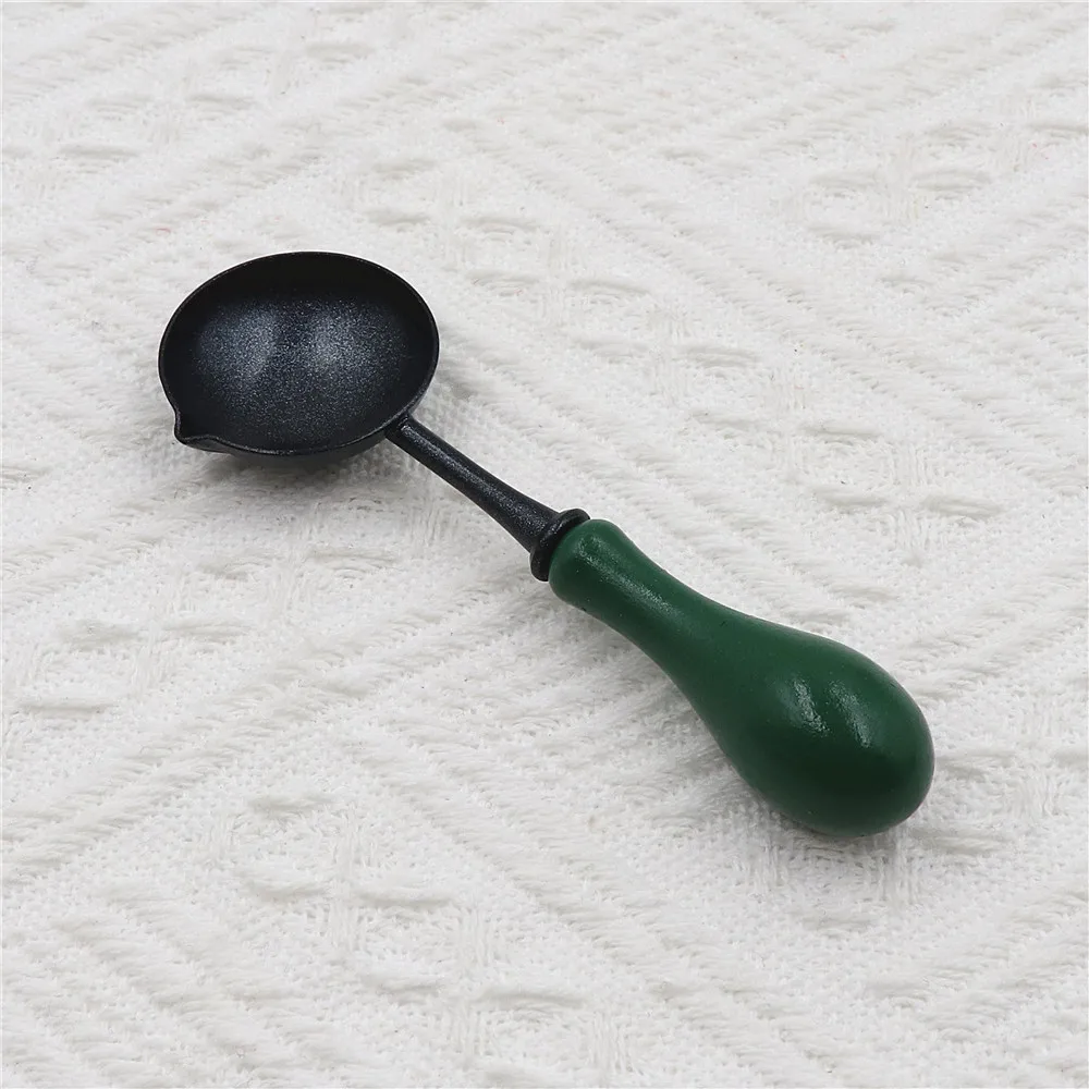 1pc non-stick lakzegellepel, smeltlepel voor lakzegeling, herbruikbaar lakzegelgereedschap voor cadeauverpakking, enveloppen, uitnodigingen