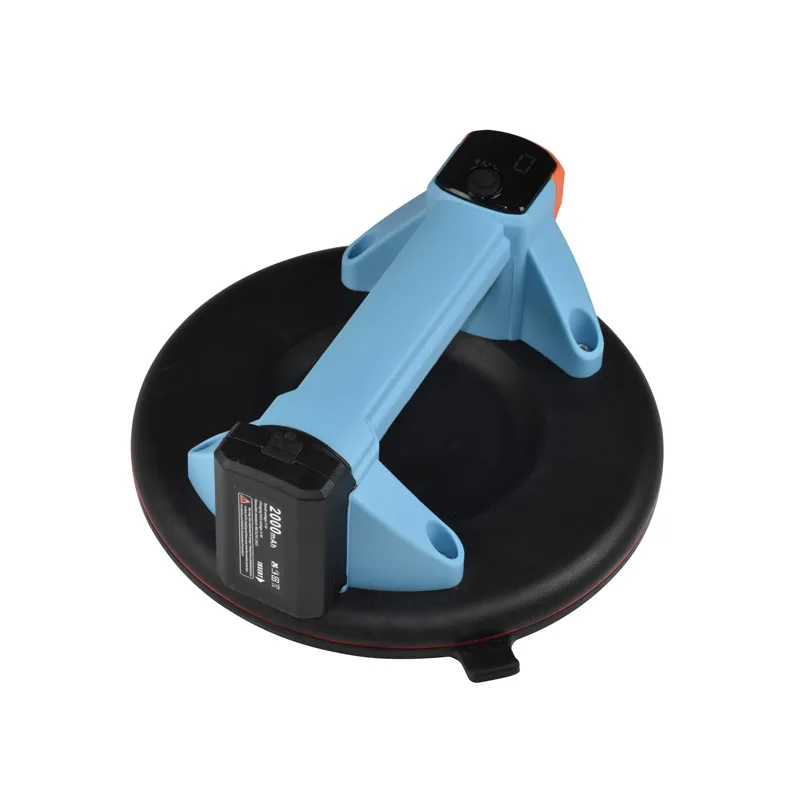 DX33 Electric Suction Cup 8-inch Rubber Lifter for 200KG Tile Glss Lifting Tool with LED Smart Vacuum Pump Self-cleaning System