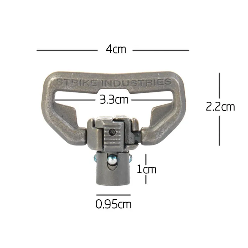 Outdoor Stalen Qd Quick Release Sling Gesp Gesp In Afwachting Van Apparatuur Haak