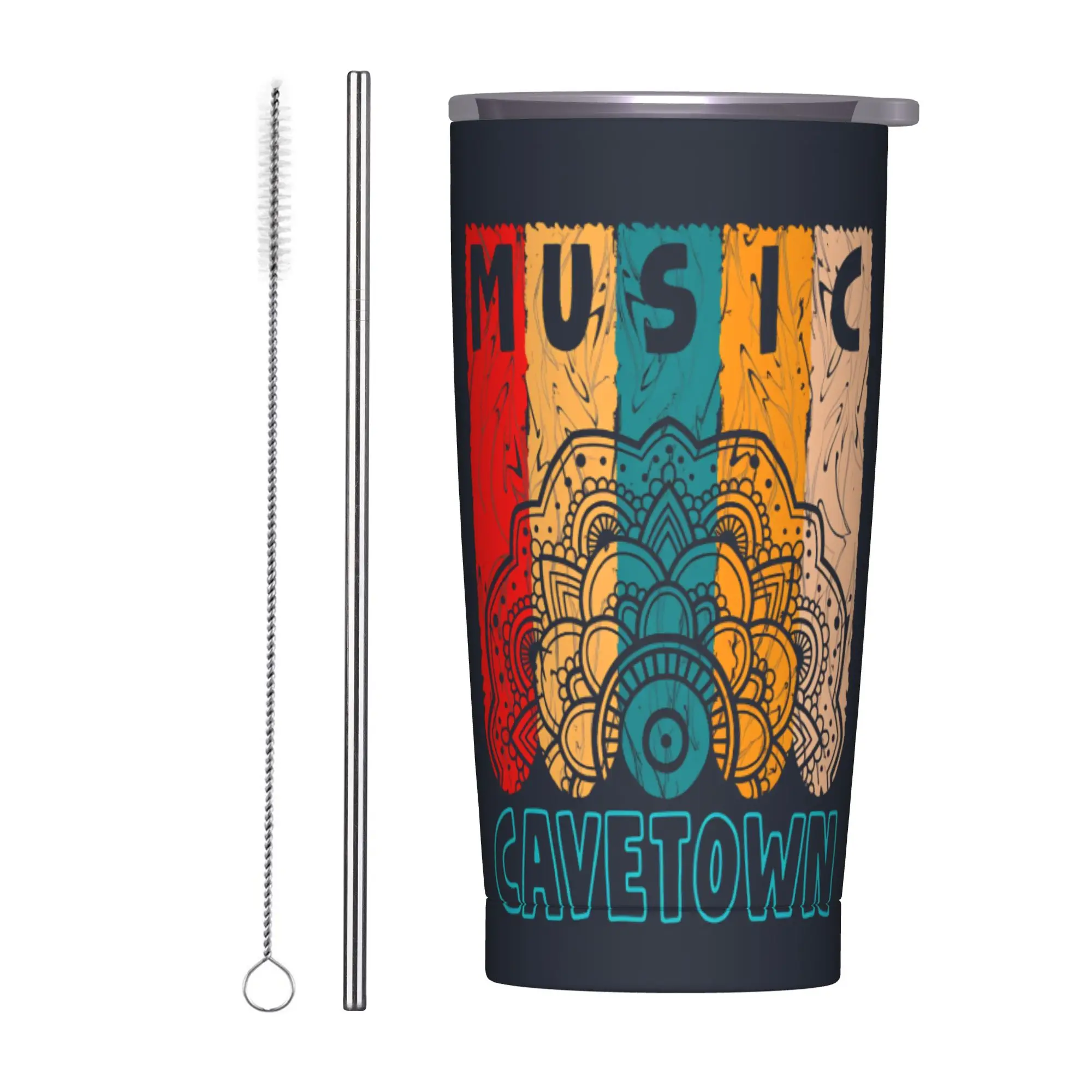

Stainless Steel Tumbler Singer Cavetown Thermal Mug Insulated Hot Drinks Mugs Cup Driving Design Water Bottle