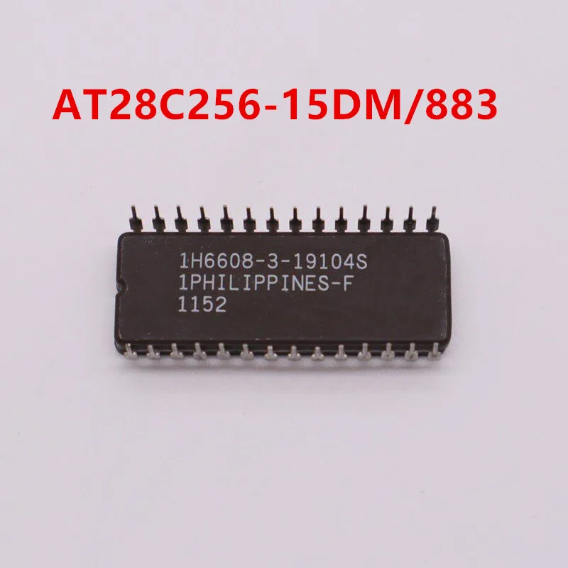 1~50PCS AT28C256-15DM/883 AT28C256-15DM Directly Inserted CDIP28 Microcontroller Chip IC New in Stock Free Shipping