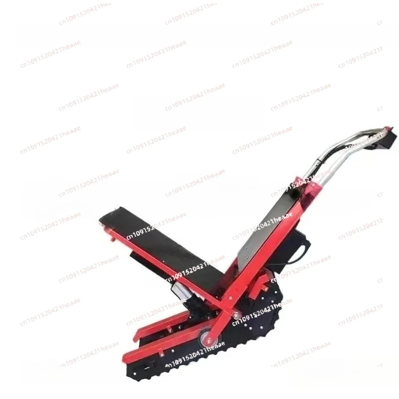 Suitable for   Folding Angle Adjustable Silent Electric， Vehicle Cargo Handling Cart Crawler-type Up And Down Stair Climber，