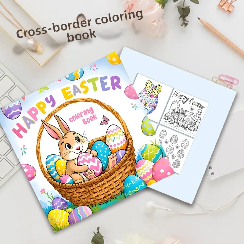 Easter Bunny Coloring Book Fun Spring Holiday Illustrations for Adults Stress Relief Relaxation Gift
