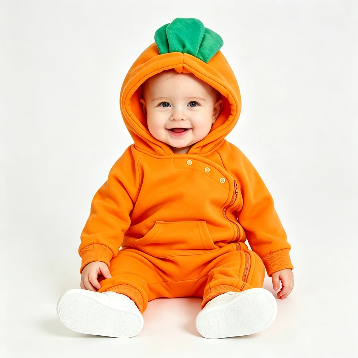 Umorden 6-36M Baby Toddler Carrot Costume Boys Girls Unisex Hooded Jumpsuit Halloween Easter Party Fancy Dress Outfit Zipper