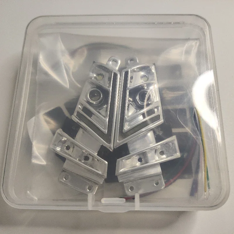 1 set di simulazione in esecuzione LED luce PCB sistema di fari per 1/14 Tamiya RC camion ribaltabile Volvo FH16