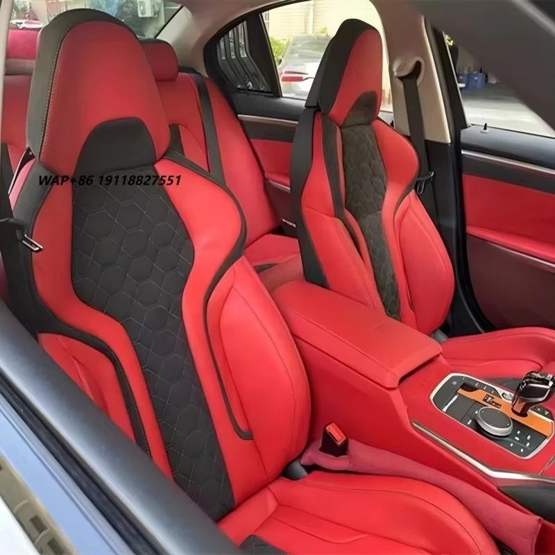 

Seat for X3 X5 X6 M3 M5 M6 Series Upgrade M Car Interior Accessories Sports Racing Bucket Seat
