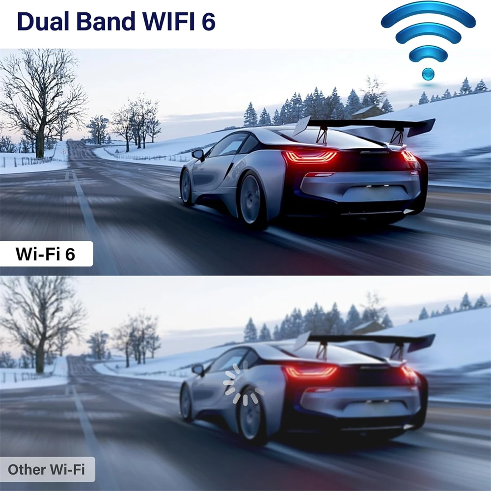 We2uSat K3 Pro 6K HDR Android TV Box Build in WiFi-6 2.4GHz/5GHz+BT5.0,4GB+32GB Can Watch All US Terrestrial CH Without Internet