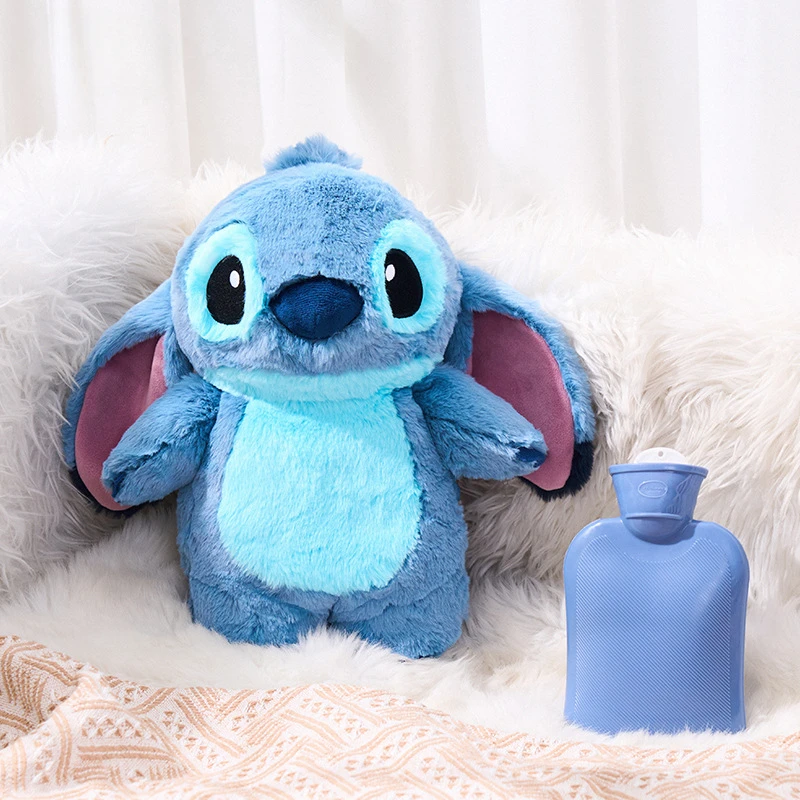 Disney Stitch Losto Dumbo Kubuś Puchatek Truskawkowy Niedźwiedź Torba na gorącą wodę Wypełnienie torby na ciepłą wodę Prezent urodzinowy dla dzieci na Boże Narodzenie