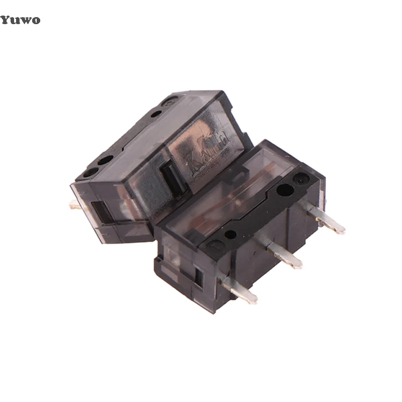 Innovative And Practical 2PCS Kailh GM8.0 Micro Switch 80M Million Times Life Gaming Mouse 3Pin Black Dot DIY Accessories