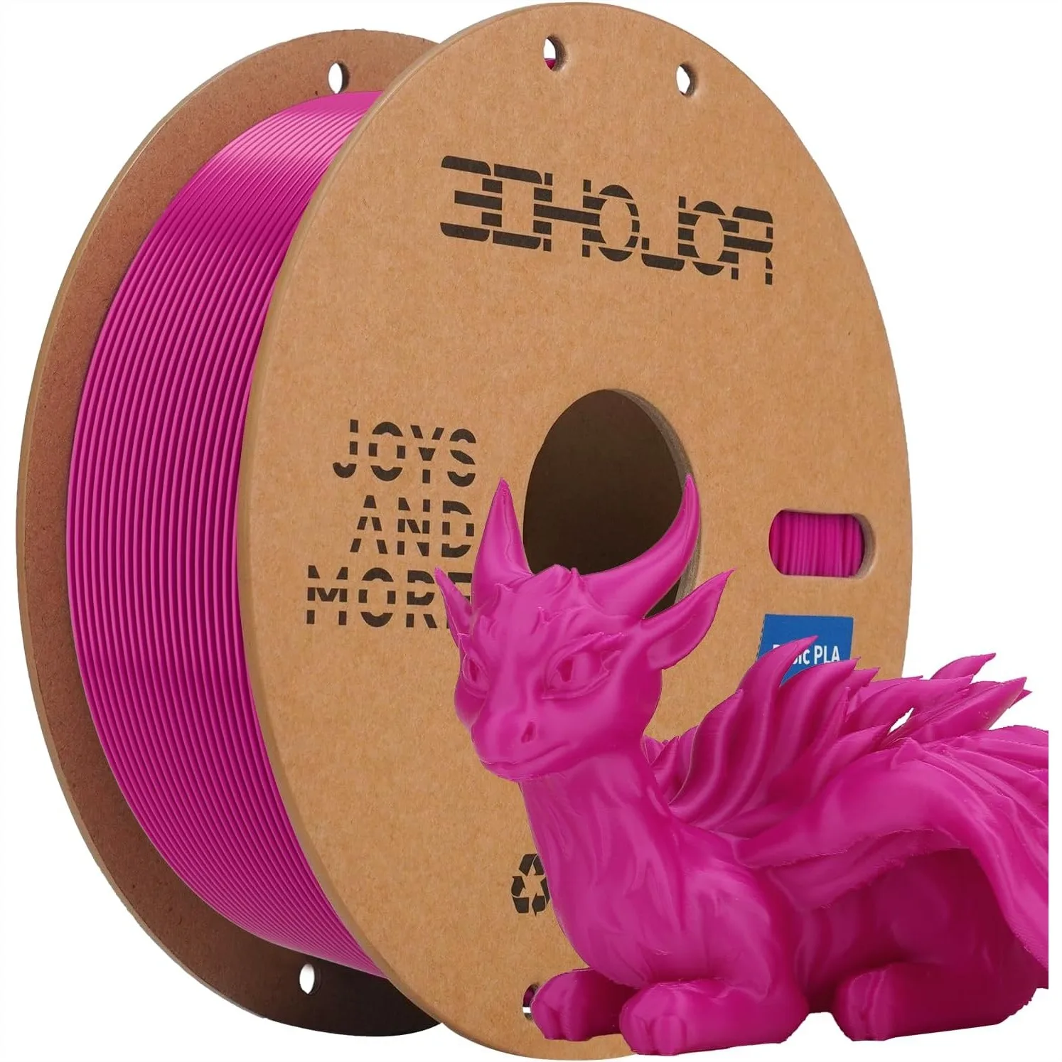 

High-Speed PLA Filament 1.75mm 300mm/s 1kg Cardboard Spool for Fast 3D Printing with Dimensional Accuracy +/- 0.03mm Purple