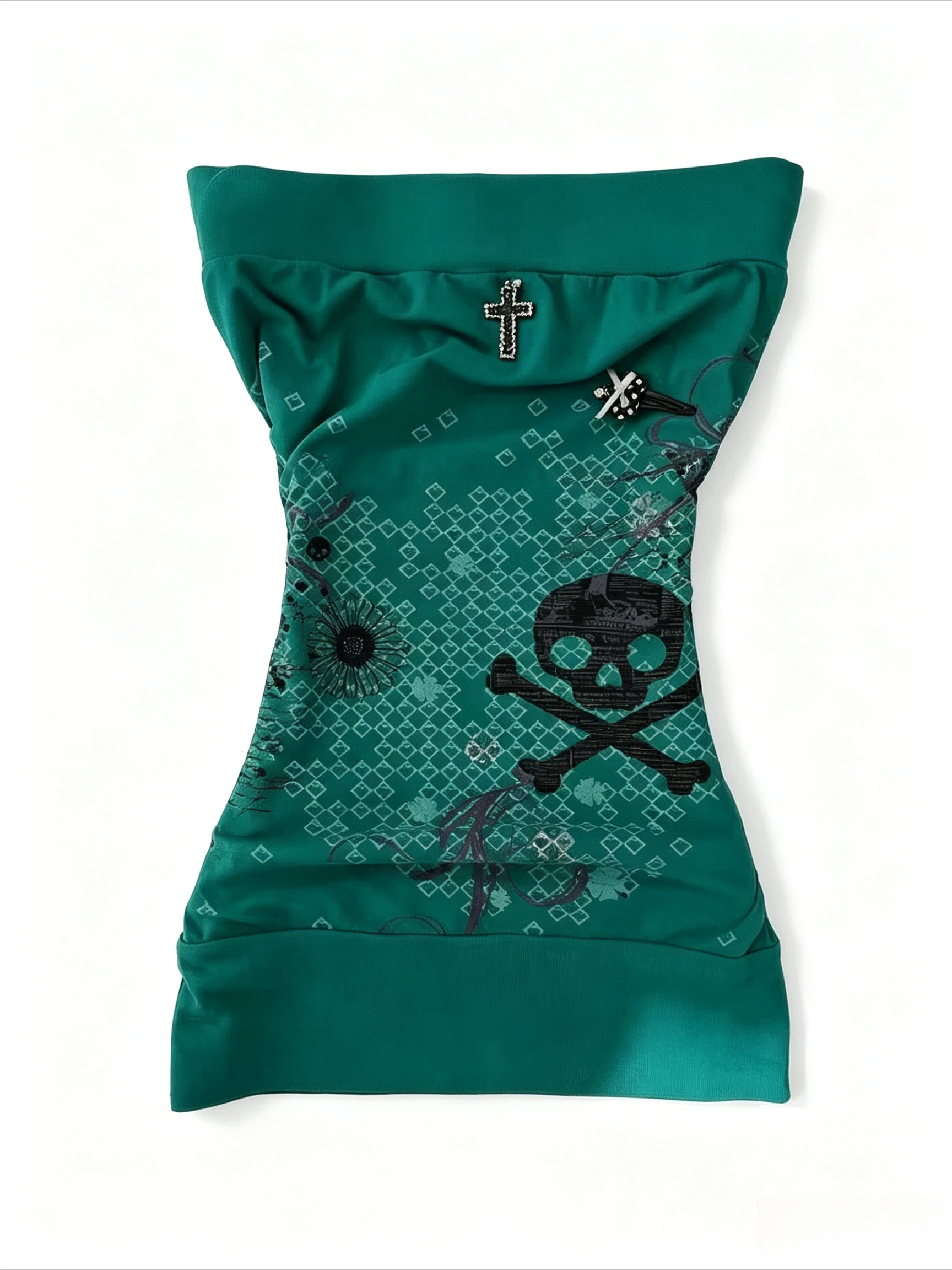 Malachietgroene tube top met s - Crossfit Youtube recensie en prijs