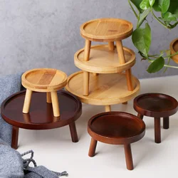 Plant Stand Flower Pot Base Holder Stool For Home Garden Potted Base Flower Plant Display Free Standing Bonsai Holder home decor