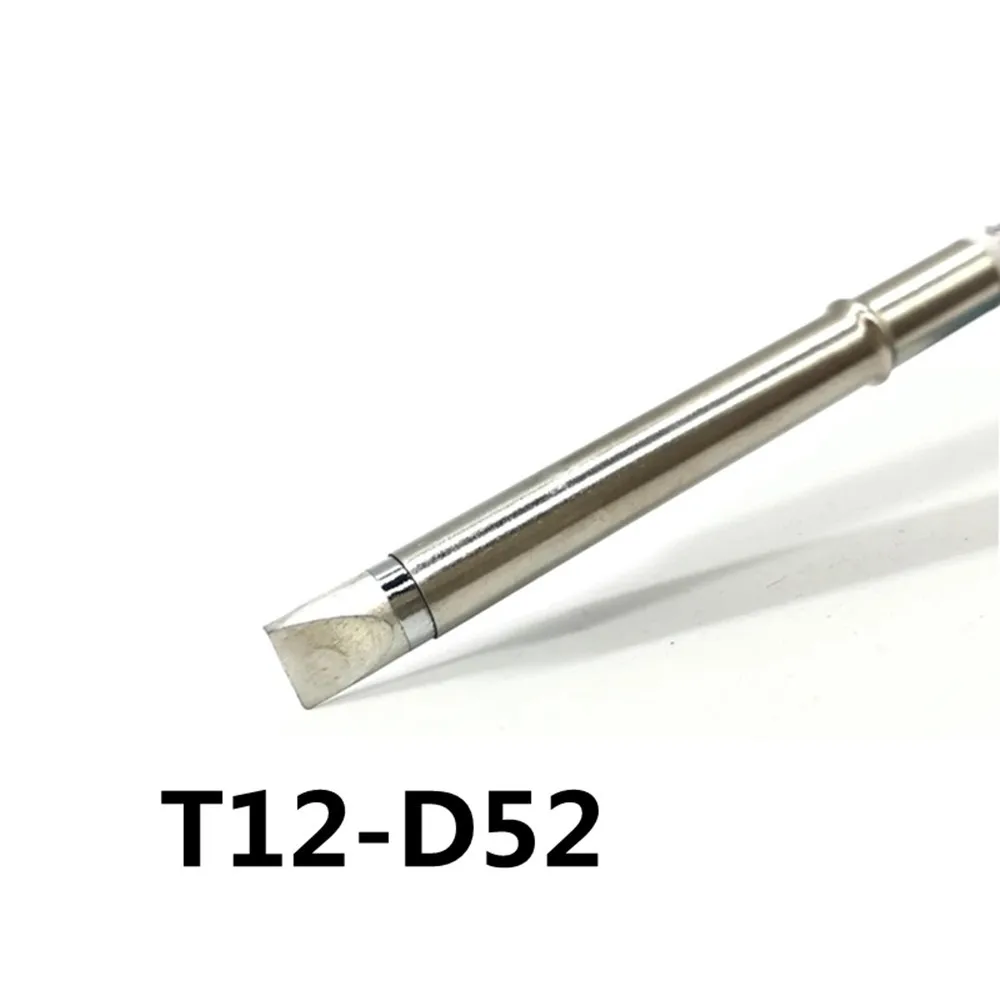 QUICKO T12-D52 Soldering Iron Tips with Excellent Quality T12 Series Iron Tip For FX951 STC AND STM32 OLED Soldering