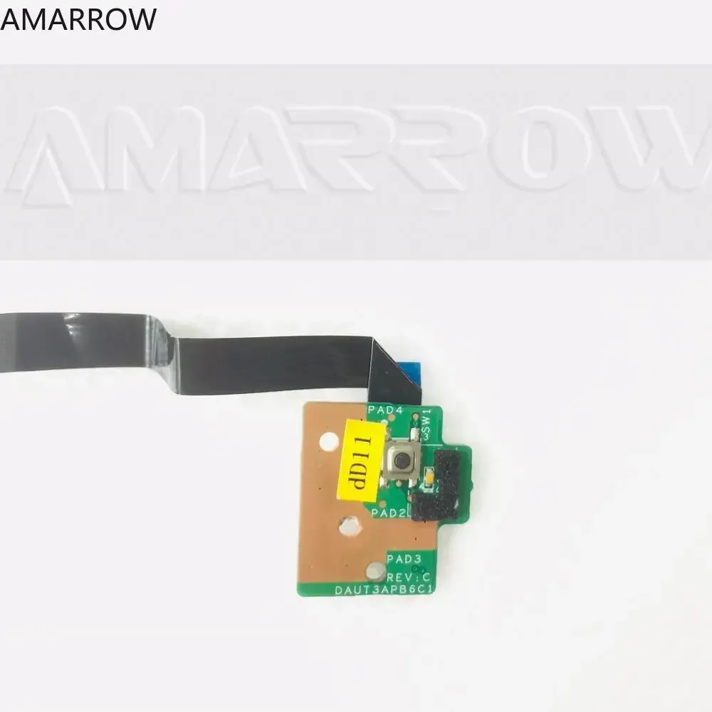 Placa original do interruptor de alimentação do laptop para HP DV6-1000 DV6-2000 Dv7-2000 DV6 DV7 DAUT3APB6C0 DAUT3APB6C1 DAOUT3TH8D1