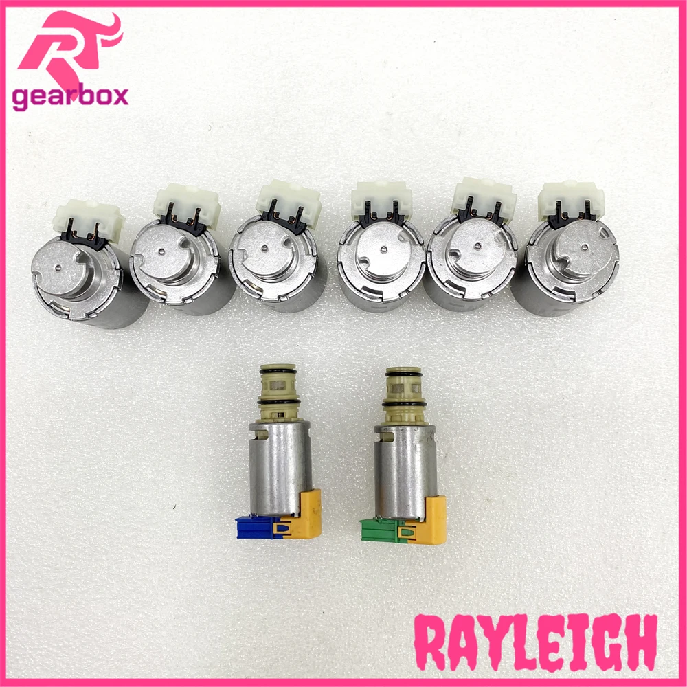 10r60 10r80 kit solenóide de transmissão automática 8 peças genuíno novo para ford raptor f150 mustang roadrunner 2.2 explorer