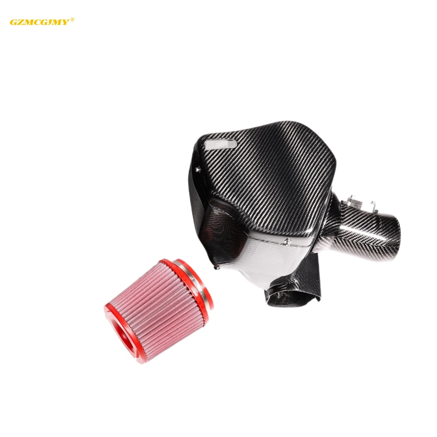 23 Высокопроизводительная система впуска холодного воздуха для BMW B48 G60 G68 5 серии 525 530 2.0T Комплект системы впуска холодного воздуха из углеродного волокна