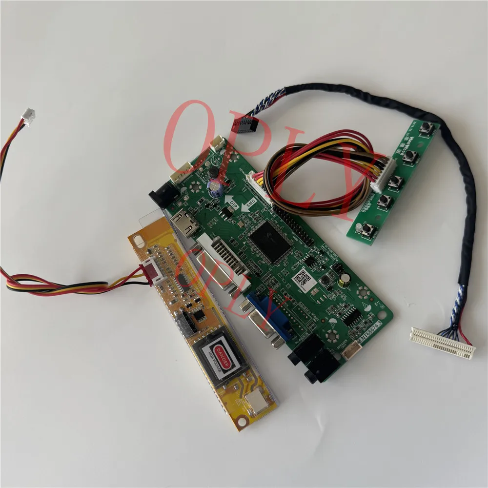 HDMI-compatible VGA DVI  M.NT68676 Controller board kit for LP154W02 LP154W02-B1K6 1680X1050 15.4