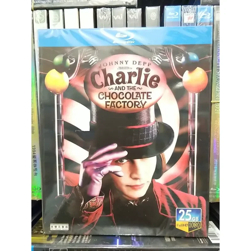 Charlie and the Chocolate Factory Boxed Blu-ray Disc BD
