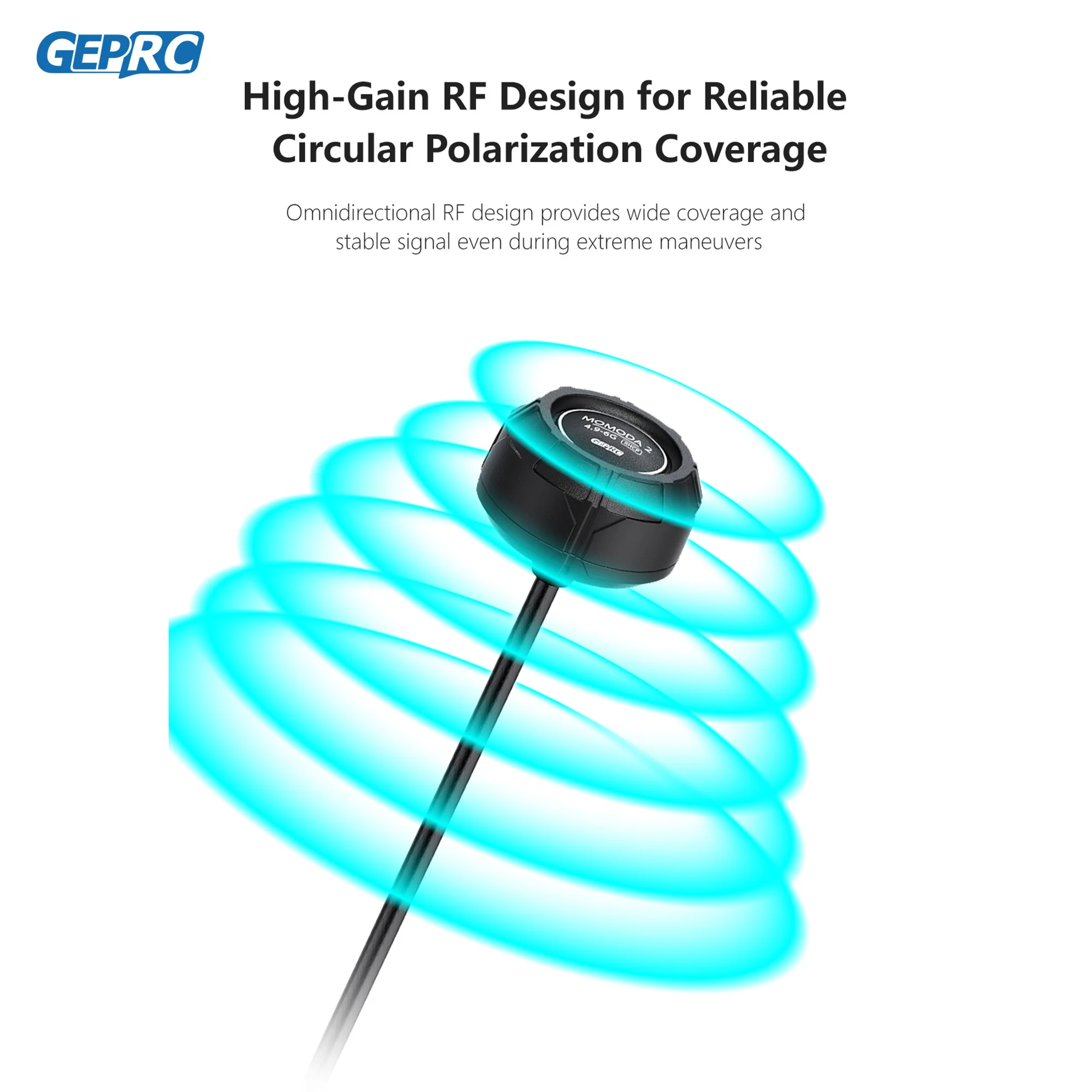 GEPRC Momoda2 4.9G-6G Antenna High Frequency Long Range FPV DIY RC Quadcopter Freestyle Drone Replacement Parts