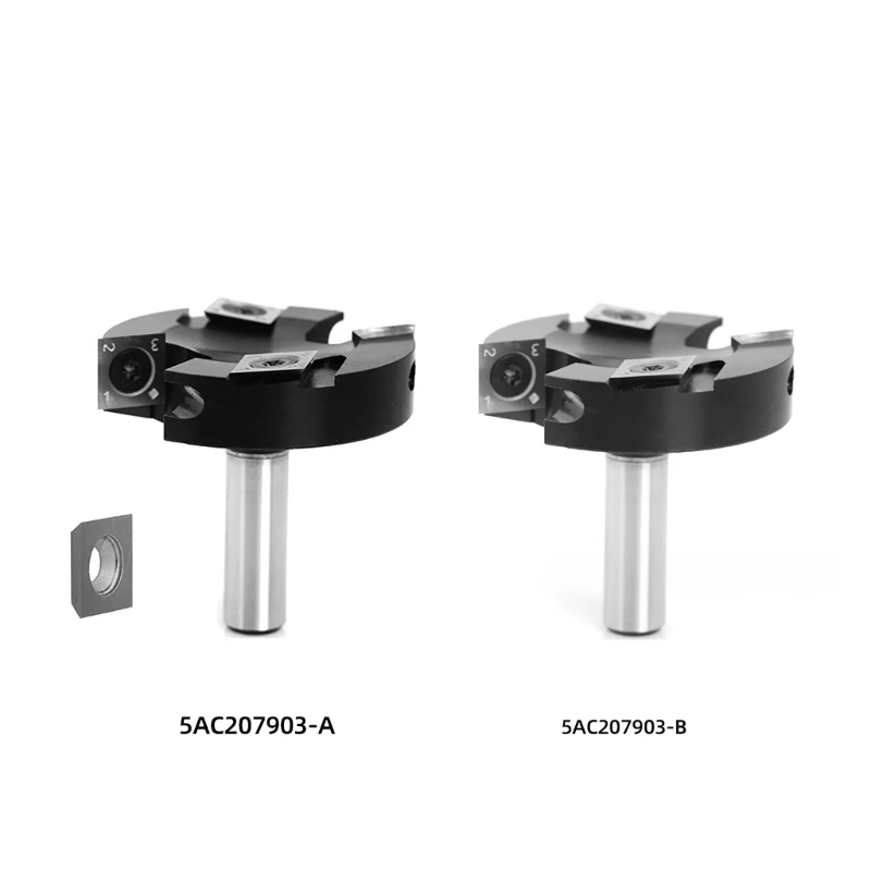 Spoilboard Surfacing Router Bit,1/2inch Shank 1-1/2inch Cutting Diameter, Slab Flattening Router Bit Planing Bit