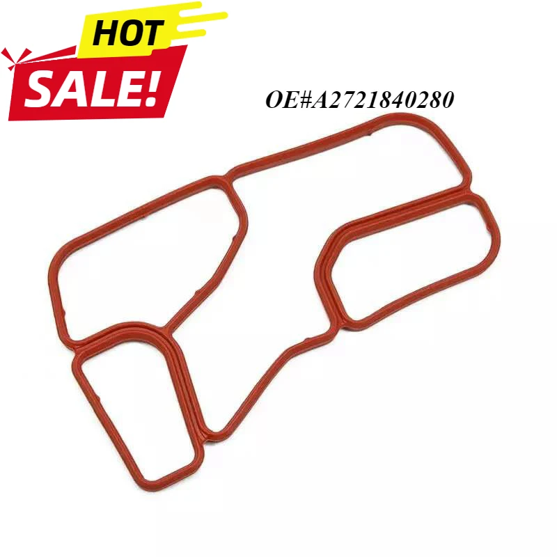 

2721840280,2721840080 Oil Filter Housing&Oil Cooler Gasket for Mercedes W203 W204 CL203 W211 X204 W164 W221 S204 C219 R171 C216
