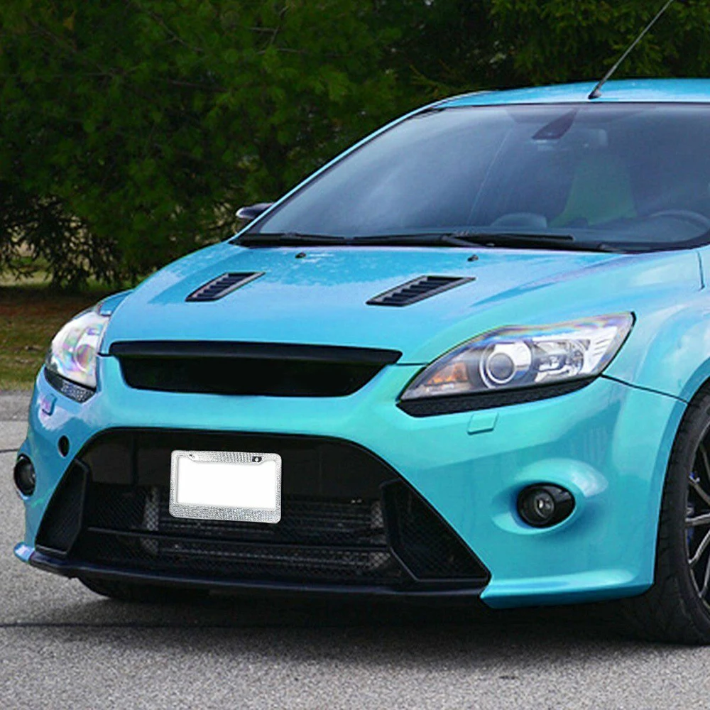 إطار لوحة ترخيص لنا سيارة ، بلينغ ، لمعان ، حامل حجر الراين