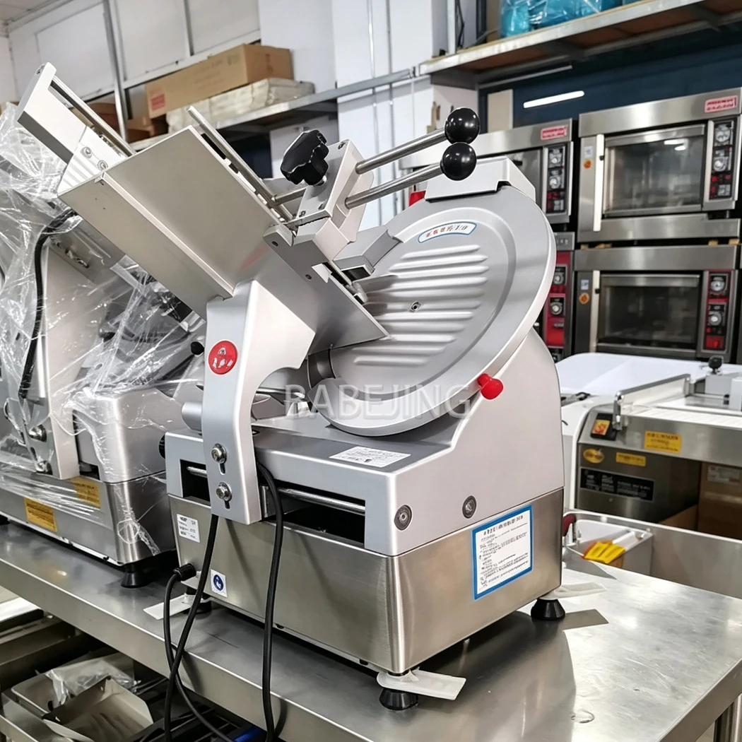 Mutton Roll Slicer Commercial Automatic Meat Cutter Machine for Deli Hotpot Bar Frozen Meat Preparation