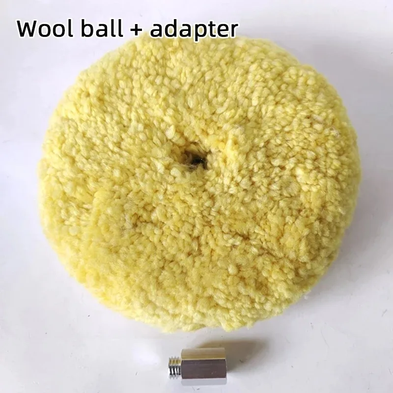 

1PC Genuine 3M05705 Wool Ball Yellow Double-sided Polished Wool Wheel Lock Screw Wax Scratch Coarse Wax Wool Tray NEW