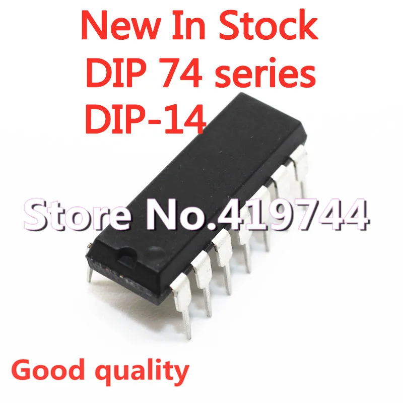 5PCS/LOT 74LS266 SN74LS266N DIP-14 Logic gate and inverter XNOR In Stock NEW original IC
