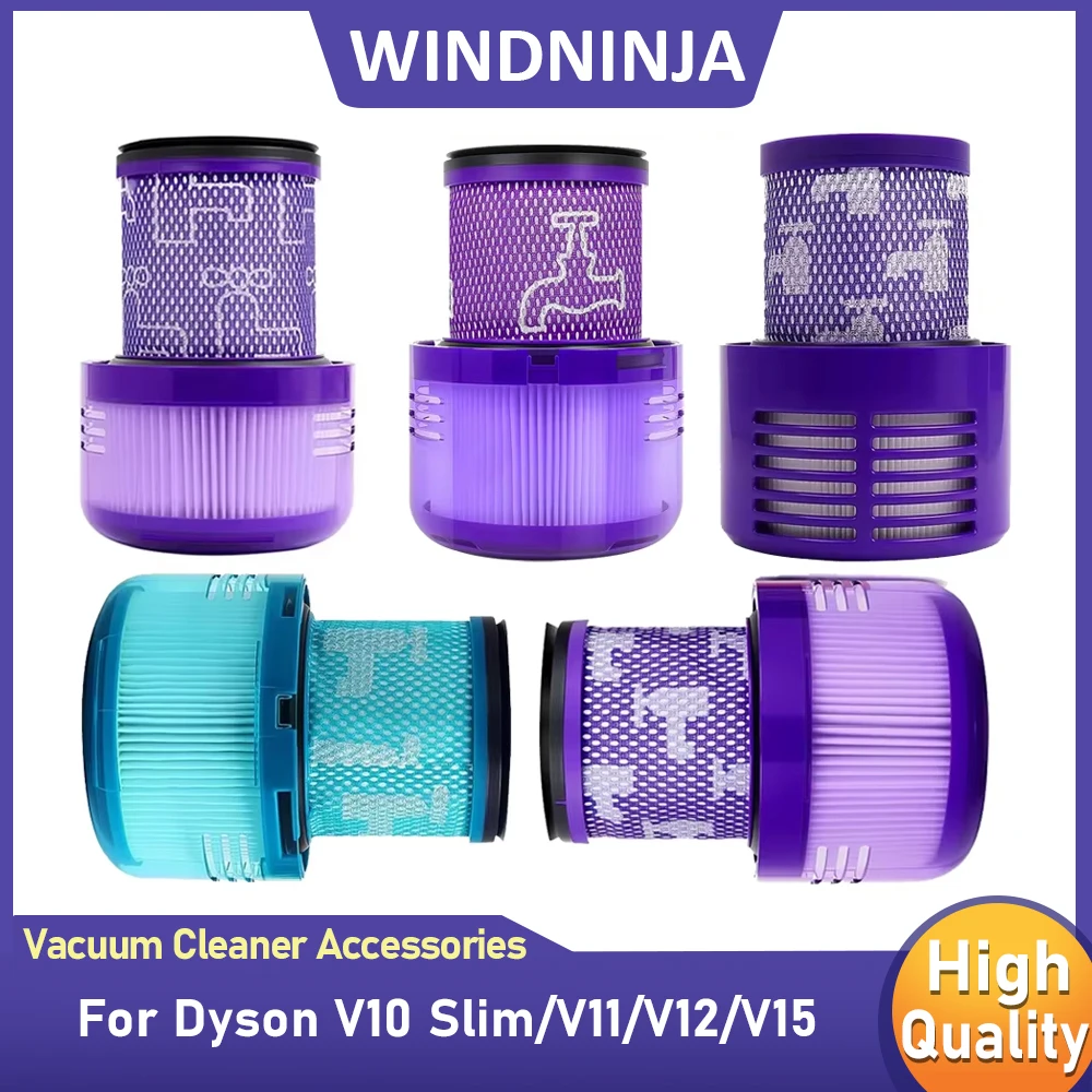 HEPA-Filter für Dyson V10 Slim V11 V12 V15 Staubsauger als Ersatz für Haushaltsreinigungszubehör