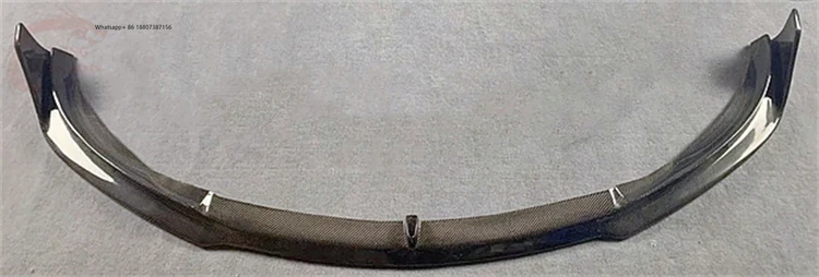 

Vorsteiner style 3K carbon fiber front lip side skirt extension rear diffuser rear spoiler tail forTesla Model 3