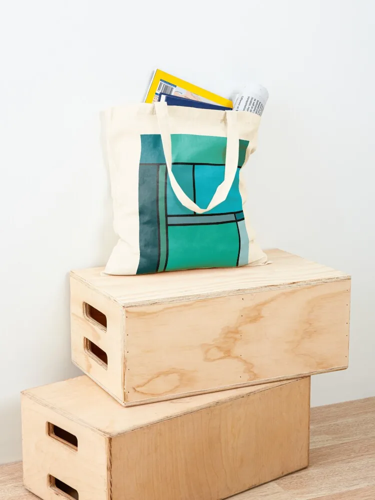 Colourful blocks #3 Tote Bag Canvas stote bag tote bag woman hand Women's