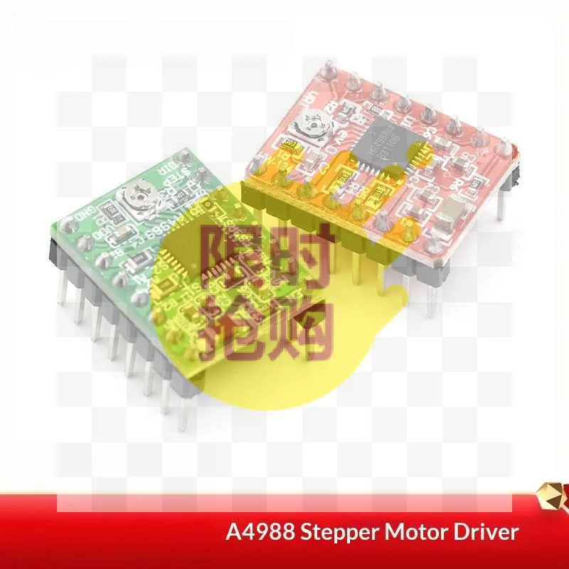 【D】3D Printer Parts StepStick A4988 DRV8825 Stepper Motor Driver With Heat sink Carrier DIY Machine Control