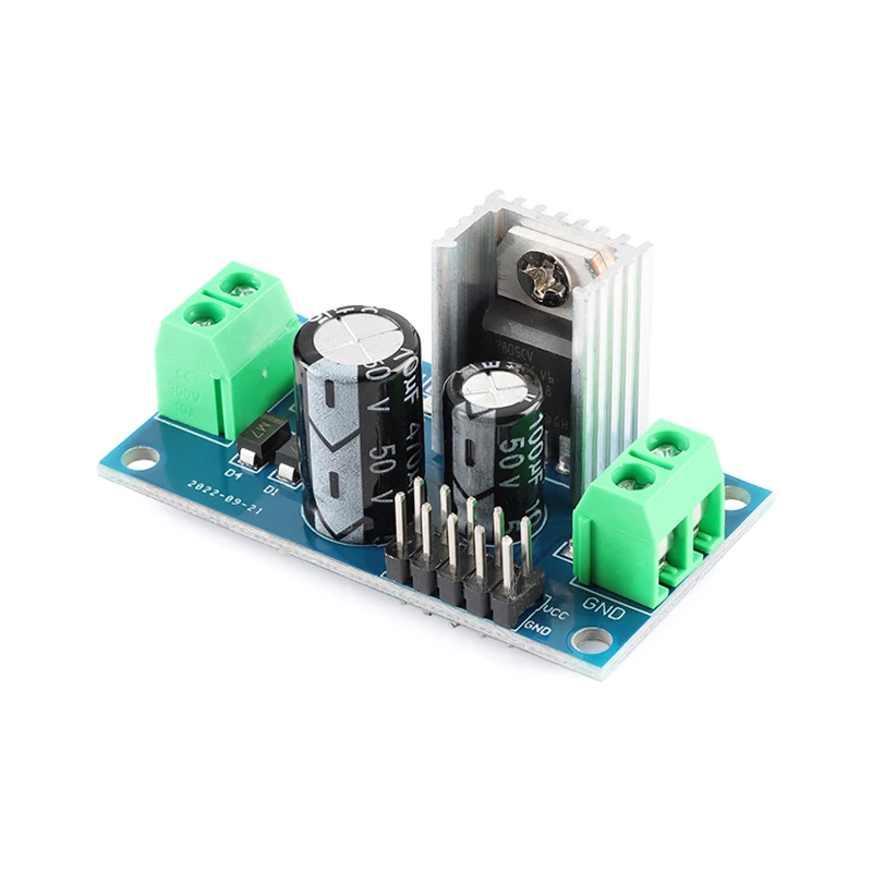 LM7805 LM7809 LM7812 DC/AC Three Terminal Voltage Regulator Power Supply Module 5V 9V 12V Output Max 1.2A