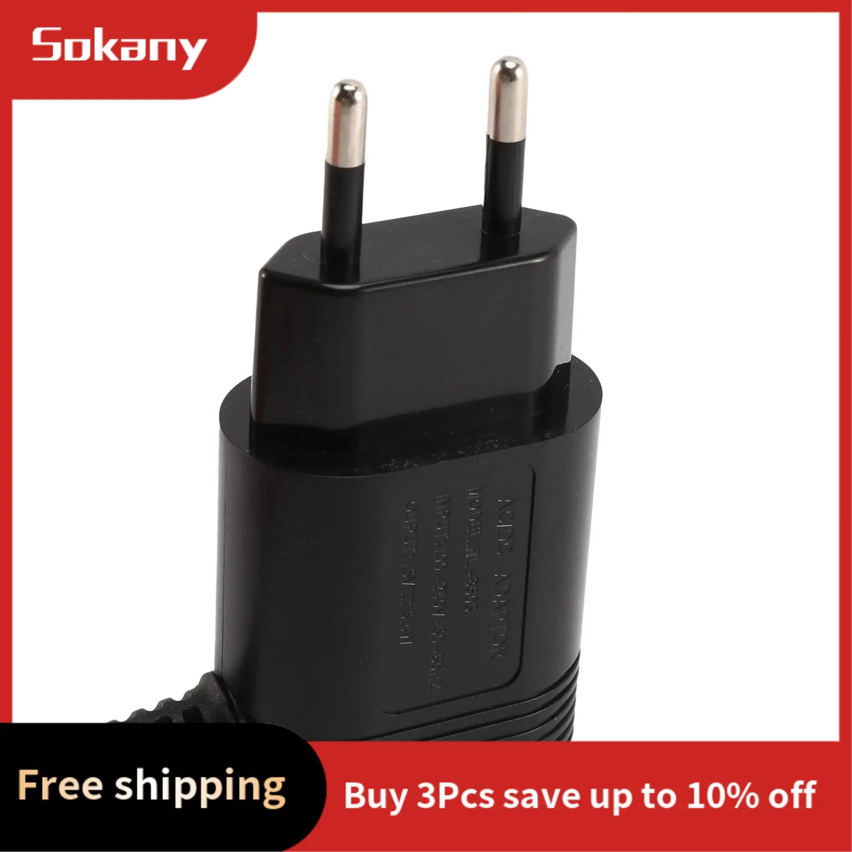 HIM-2X barbeador para tomada de parede da ue adaptador de alimentação ac carregador para adaptador de barbeador para máquina de barbear hq8505/6070 (plugue da ue)