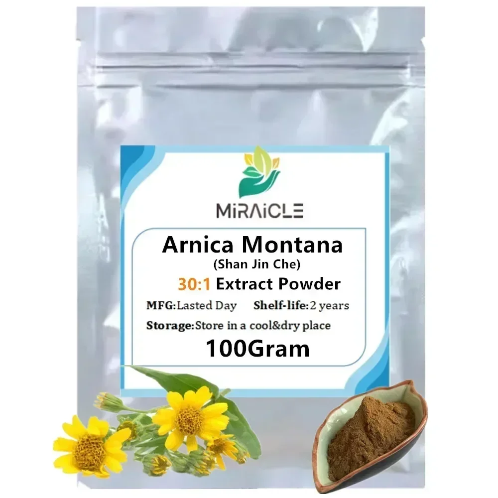 50-1000g Extracto de carro de oro de montaña/arnica Montana 30:1