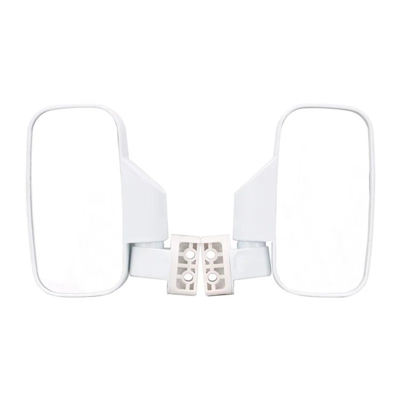 Suitable for UTV/ATV Side Mirrors Beach Bikes All-Terrain Off-Road Vehicles Conversions White